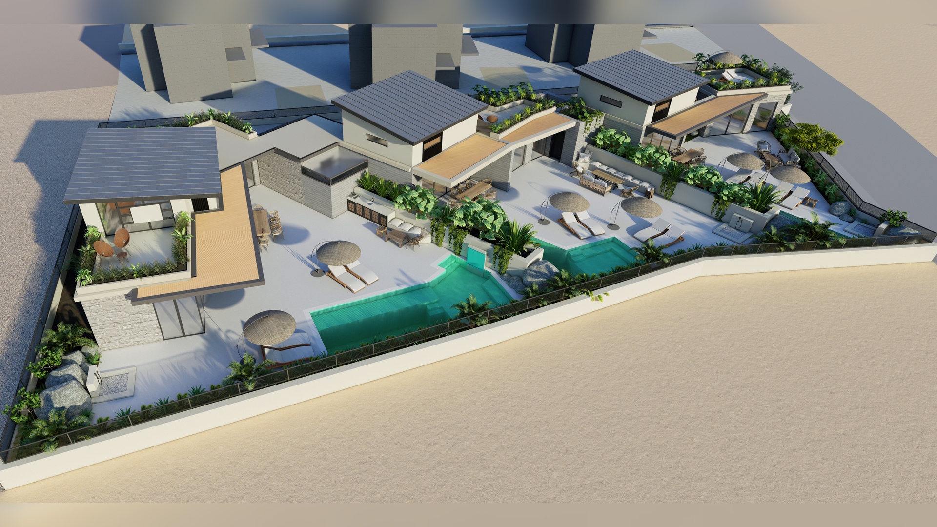 3 Holiday Houses in Paleros